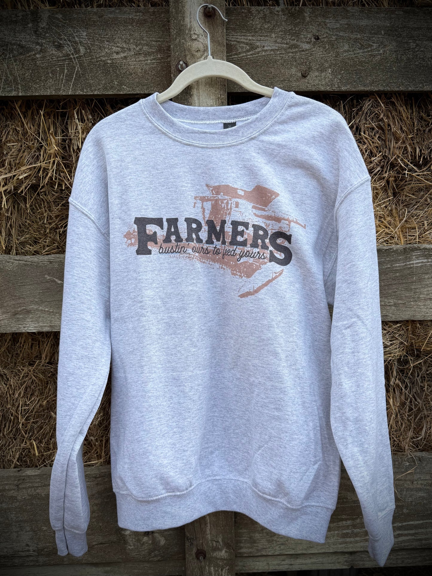 Bustin' Ours to Feed Yours Crewneck