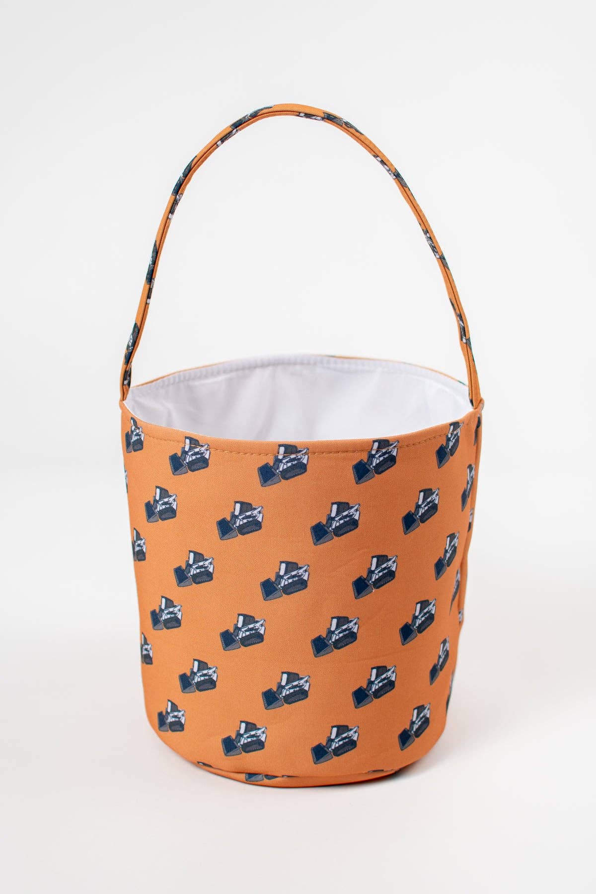 Skid Loader Brown Easter Basket