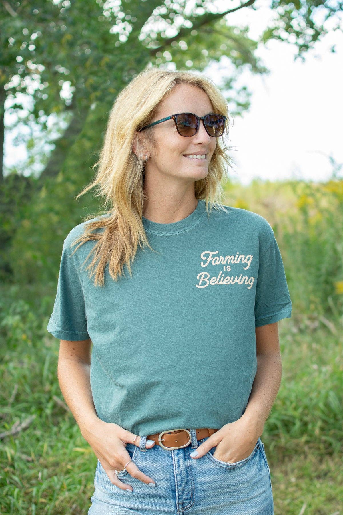 Farming Is Believing Tee