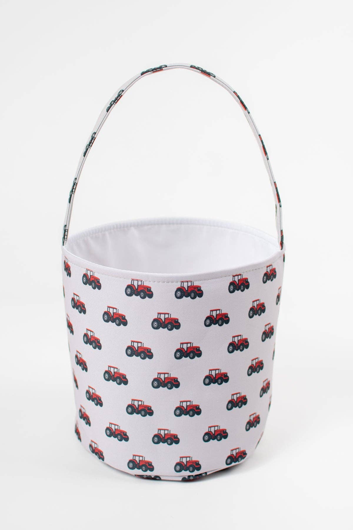 Red Tractor Easter Basket