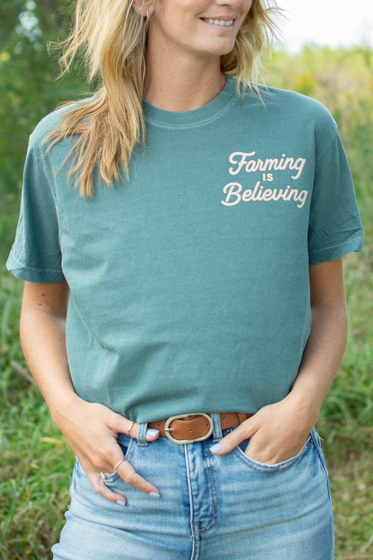 Farming Is Believing Tee