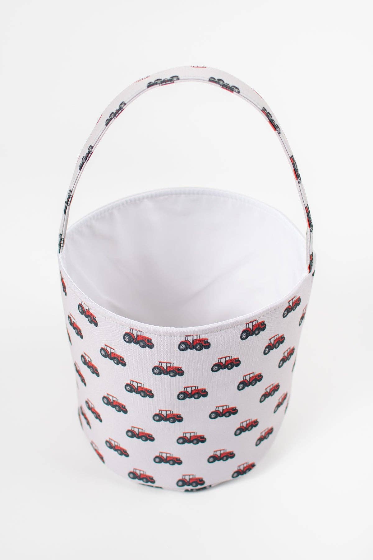 Red Tractor Easter Basket