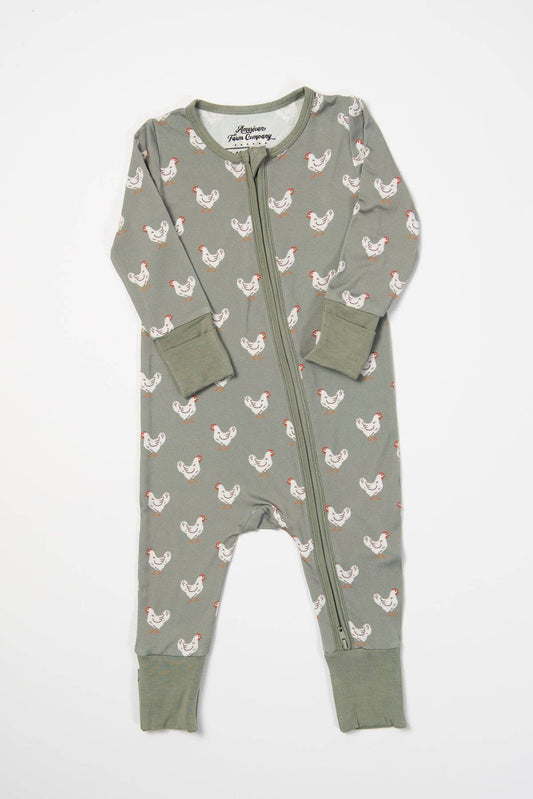 Sage Little Chicks Bamboo Zippy