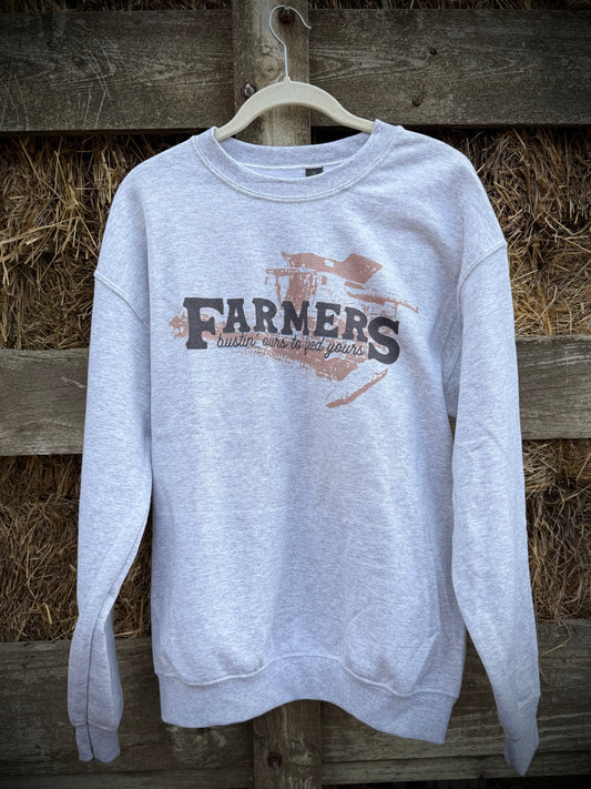 Bustin' Ours to Feed Yours Crewneck