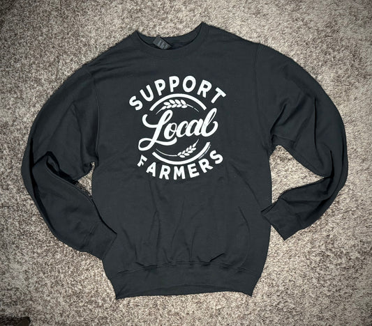 Everyday Cozy Support Local Farmers Crewneck