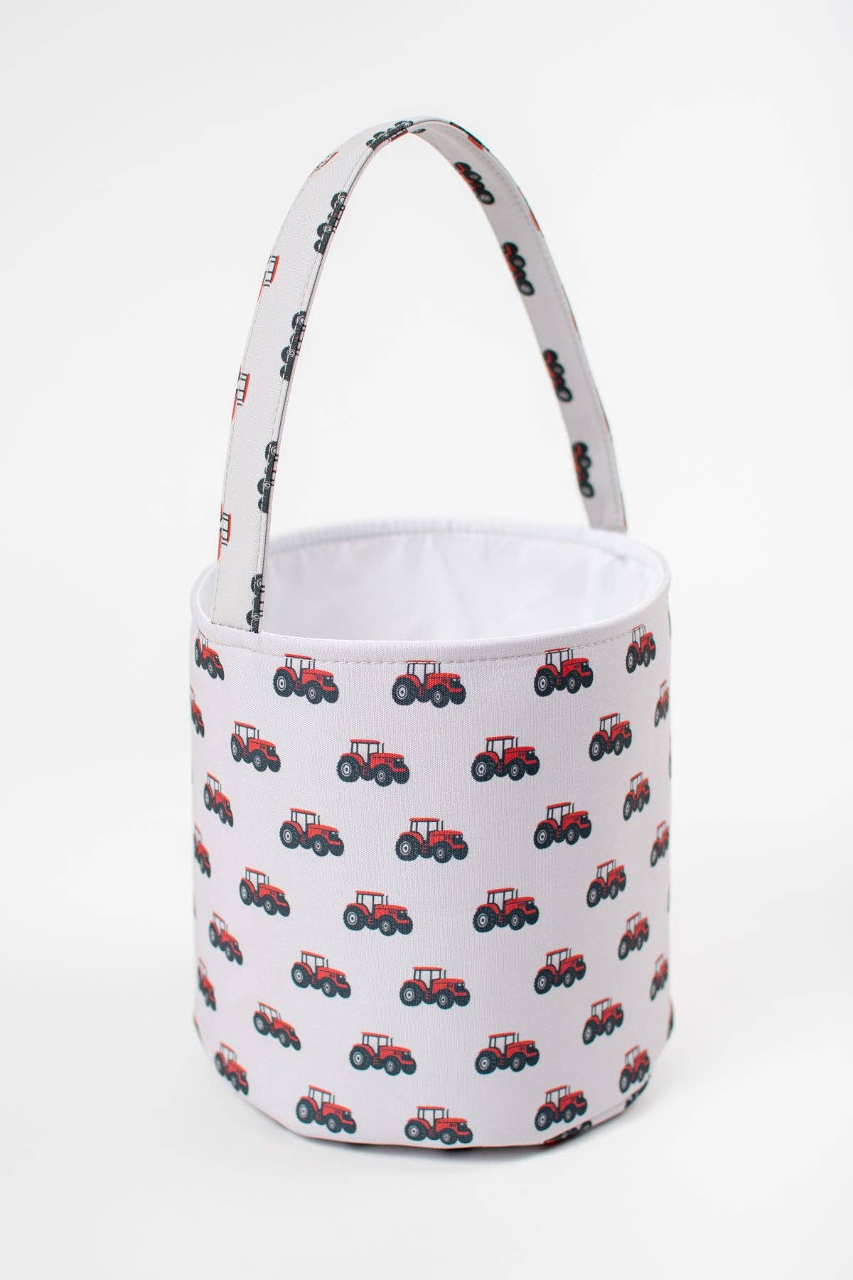 Red Tractor Easter Basket