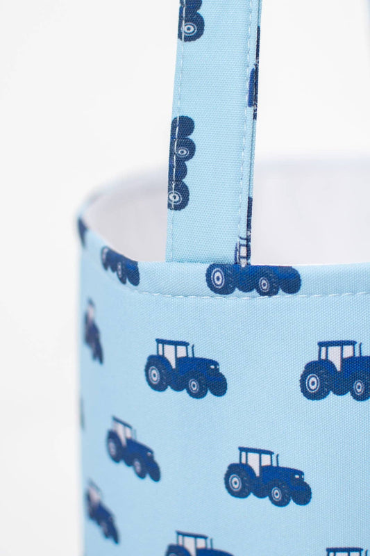 Blue Tractor Easter Basket