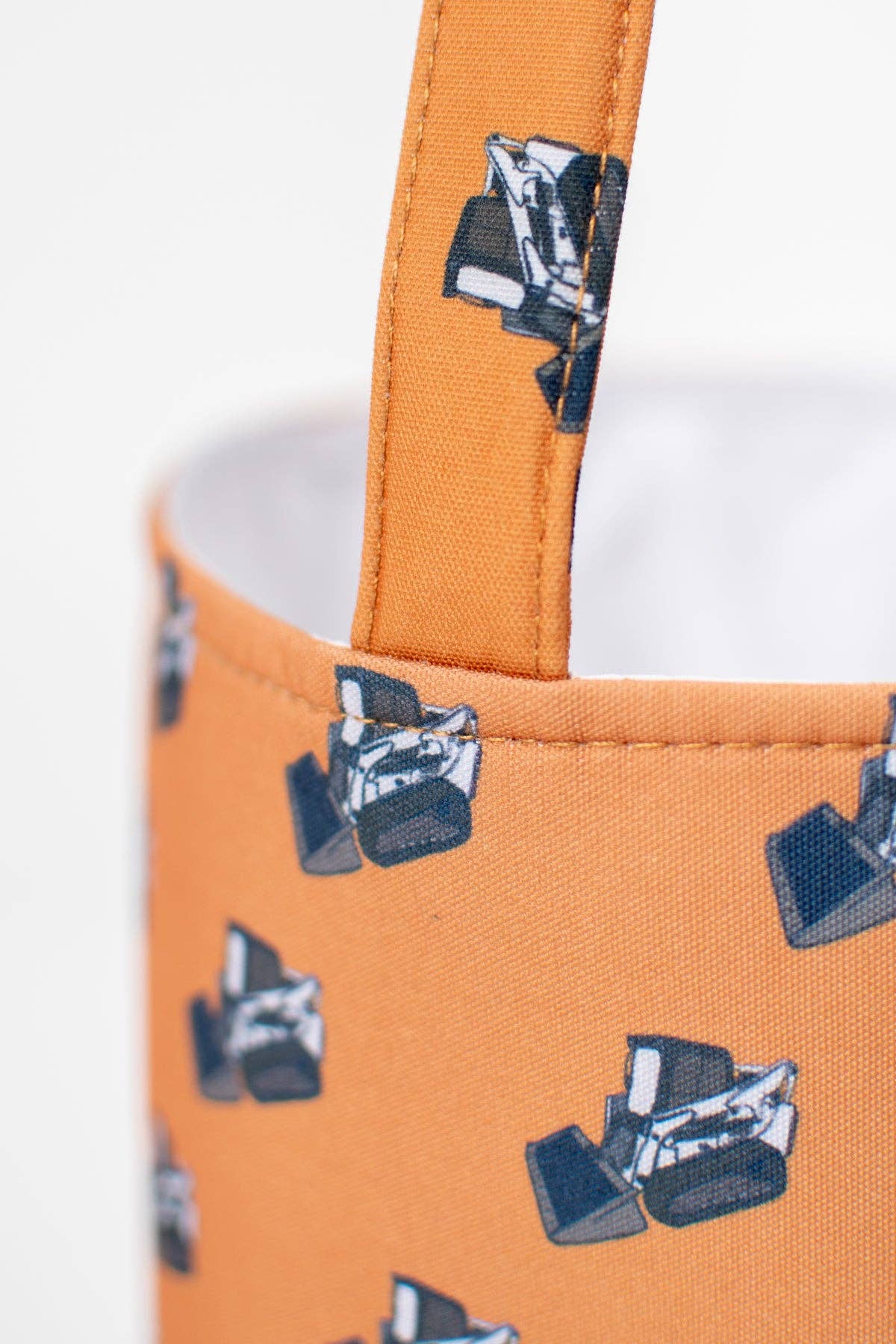 Skid Loader Brown Easter Basket