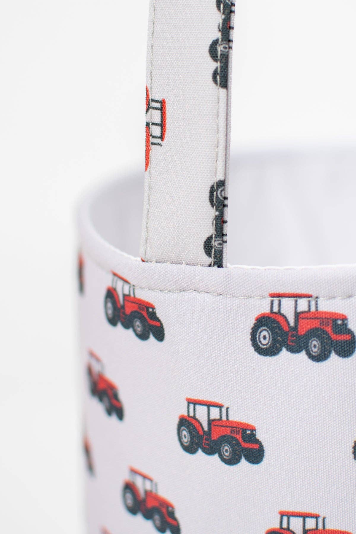 Red Tractor Easter Basket