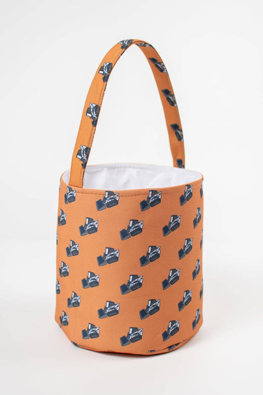 Skid Loader Brown Easter Basket